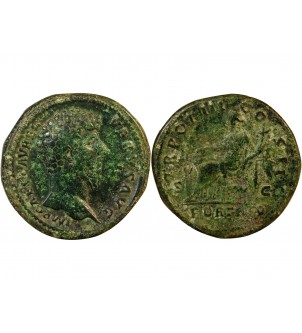 LUCIUS VERUS - SESTERCE 163 ROME 2