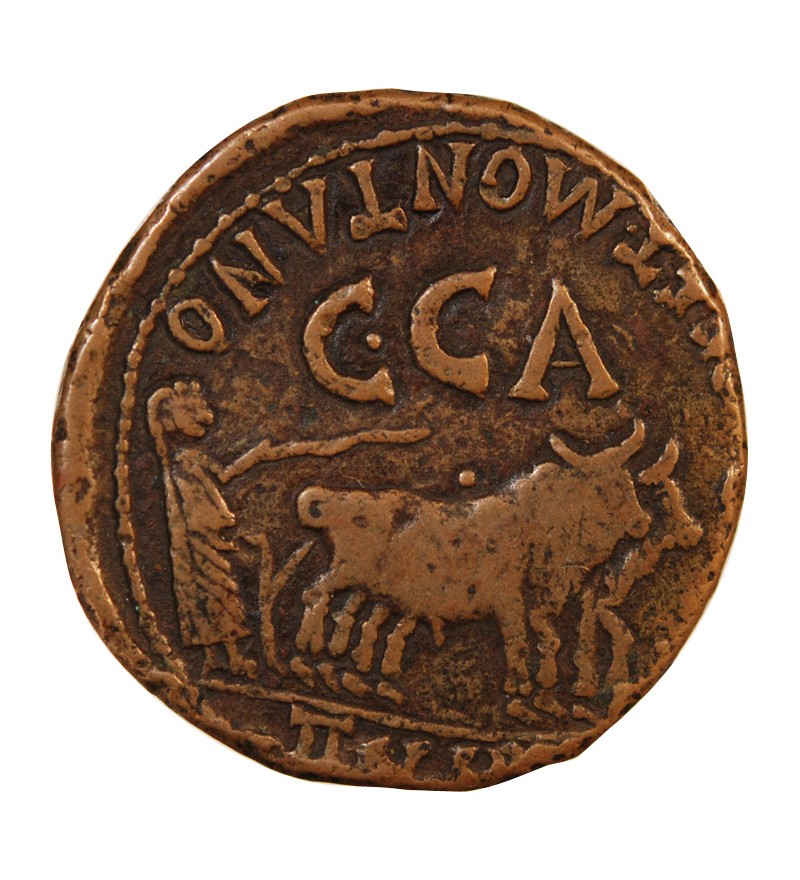 CALIGULA - AS 37 / 41 ESPAGNE - SCIPIONE ET MONTANO