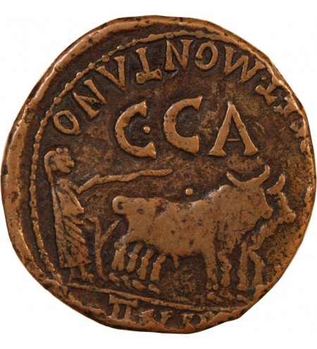 CALIGULA - AS 37 / 41 ESPAGNE - SCIPIONE ET MONTANO