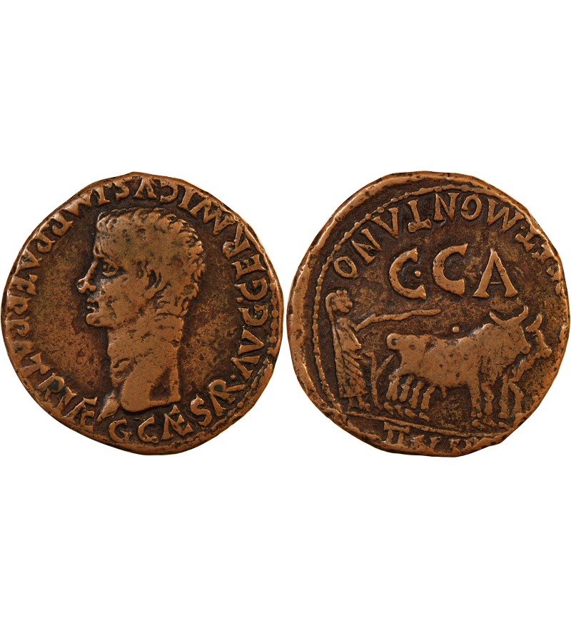 CALIGULA - AS 37 / 41 ESPAGNE - SCIPIONE ET MONTANO