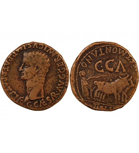 CALIGULA - AS 37 / 41 ESPAGNE - SCIPIONE ET MONTANO