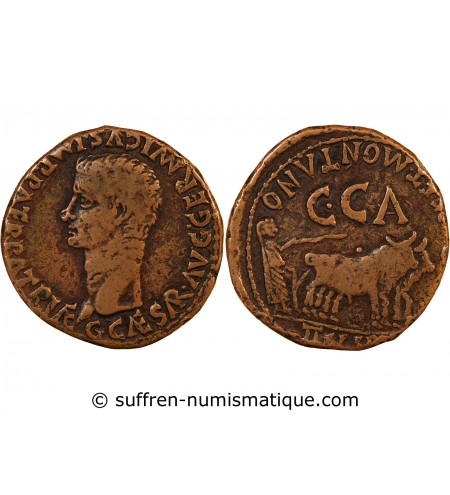 CALIGULA - AS 37 / 41 ESPAGNE - SCIPIONE ET MONTANO