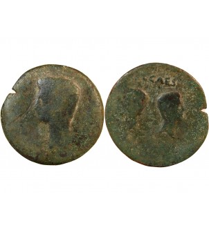 AUGUSTE - DUPONDIUS 15 / 14 AV JC IULIA TRADUCTA 2