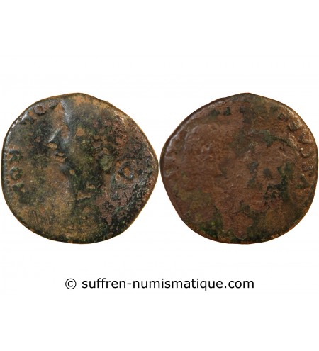 TIBERE, DRUSUS ET GERMANICUS - AS 14 / 19 ROMULA