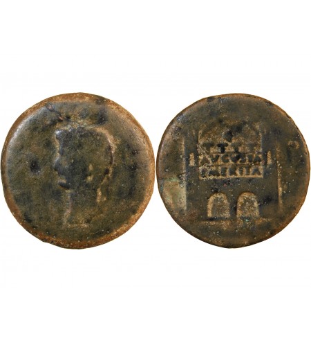 TIBERE - SESTERCE 14 / 37 EMERITA