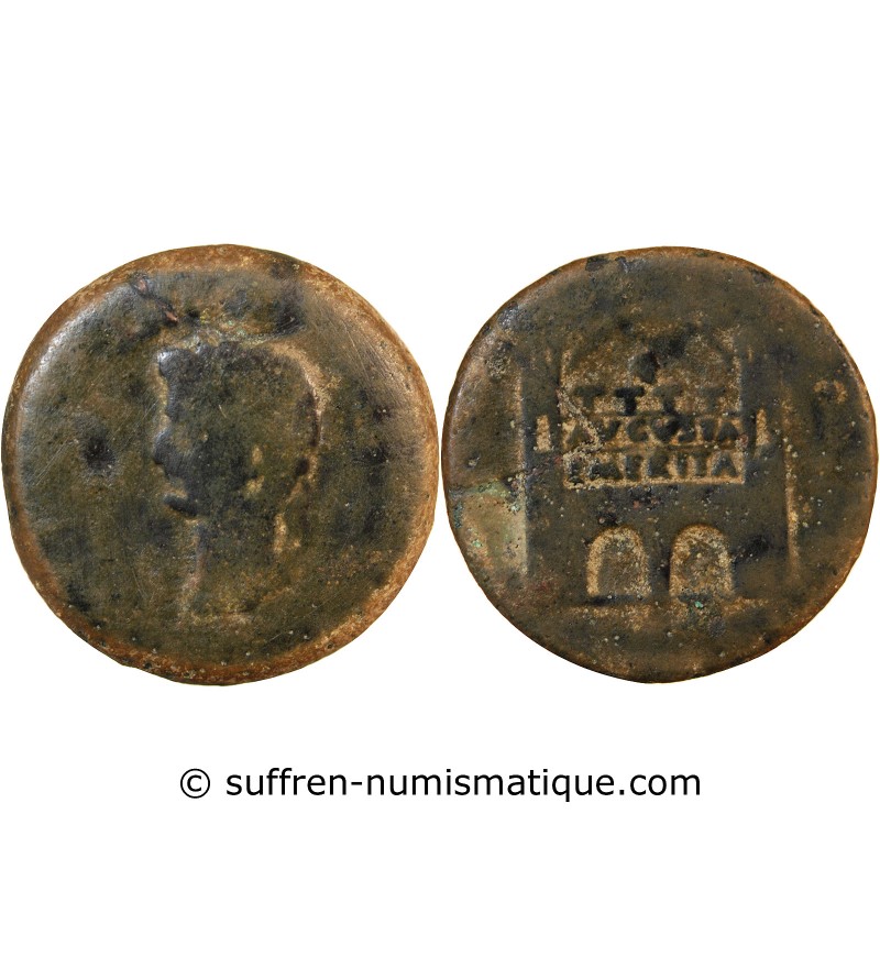 TIBERE - SESTERCE 14 / 37 EMERITA