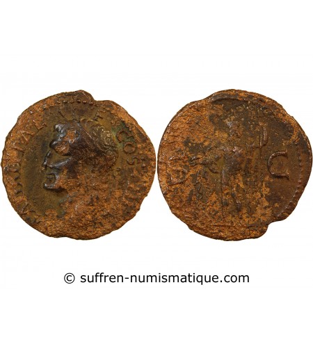 AGRIPPA, FRAPPE SOUS CALIGULA - AS 37 / 41 ROME