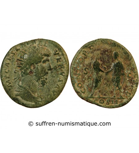 LUCIUS VERUS - AS 162 ROME