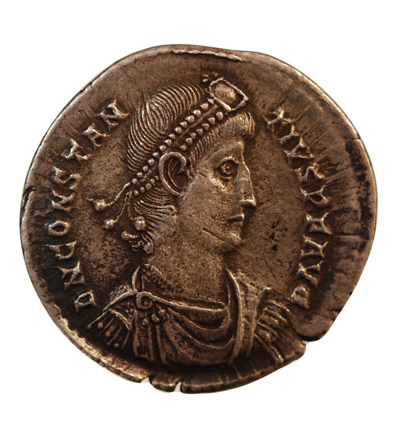 CONSTANCE II - SILIQUE ARGENT 351 / 355 SIRMIUM