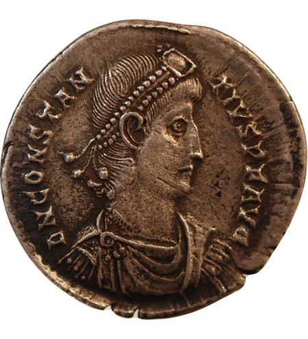 CONSTANCE II - SILIQUE ARGENT 351 / 355 SIRMIUM