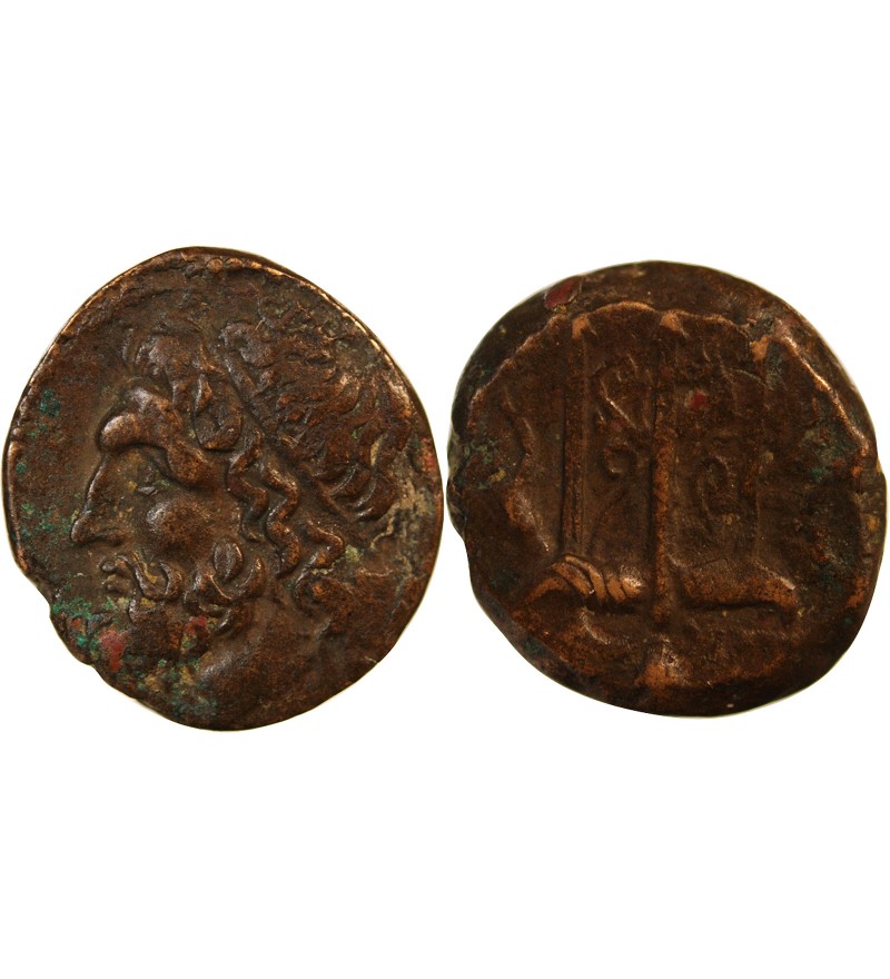 SICILE, SYRACUSE - LITRA BRONZE 240 / 215 AV JC