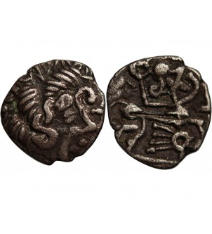 Gaule (Coriosolites) Coriosolites - 1/4 Statere Billon Classe VI Revers Vb 2