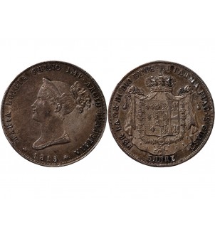 Italie Italie - Marie Louise 5 Lire 1815 2