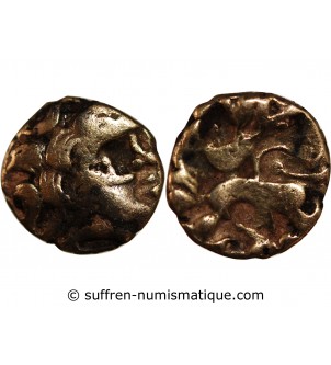 NAMNETES, RÉGION DE NANTES - QUART DE STATERE A l'HYPPOPHORE