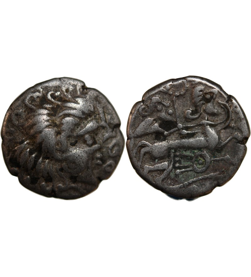 CORIOSOLITES - STATERE BILLON 80 / 50 AV JC