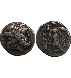 THESSALIE, LIGUE THESSALIENNE - DRACHME ARGENT 2