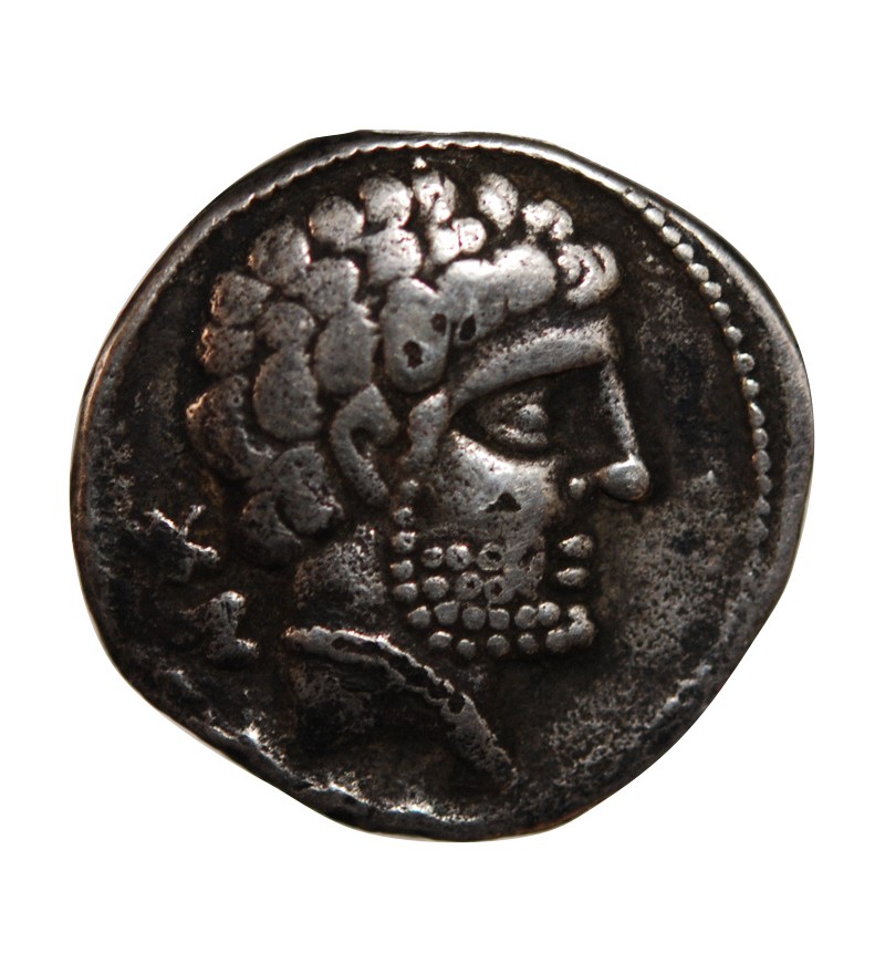 ESPAGNE, SUSSETANOS - DENIER ARGENT AU CAVALIER 150 / 120 AV JC OSCA