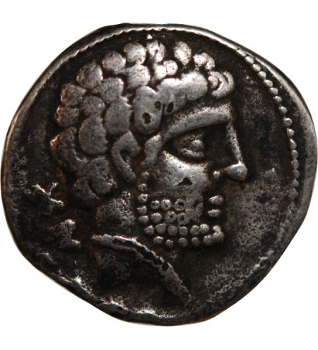 ESPAGNE, SUSSETANOS - DENIER ARGENT AU CAVALIER 150 / 120 AV JC OSCA