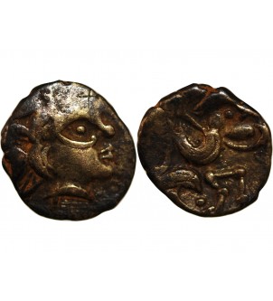 NAMNETES, RÉGION DE NANTES - QUART DE STATERE A l'HYPPOPHORE 2