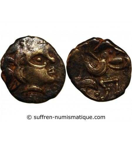 NAMNETES, RÉGION DE NANTES - QUART DE STATERE A l'HYPPOPHORE