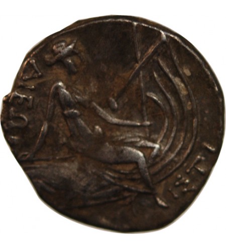EUBÉE, HISTIÉE - TETROBOLE ARGENT 196 / 168 AV JC