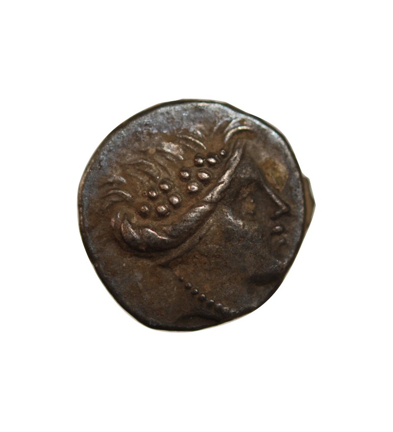 EUBÉE, HISTIÉE - TETROBOLE ARGENT 196 / 168 AV JC