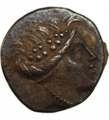 EUBÉE, HISTIÉE - TETROBOLE ARGENT 196 / 168 AV JC