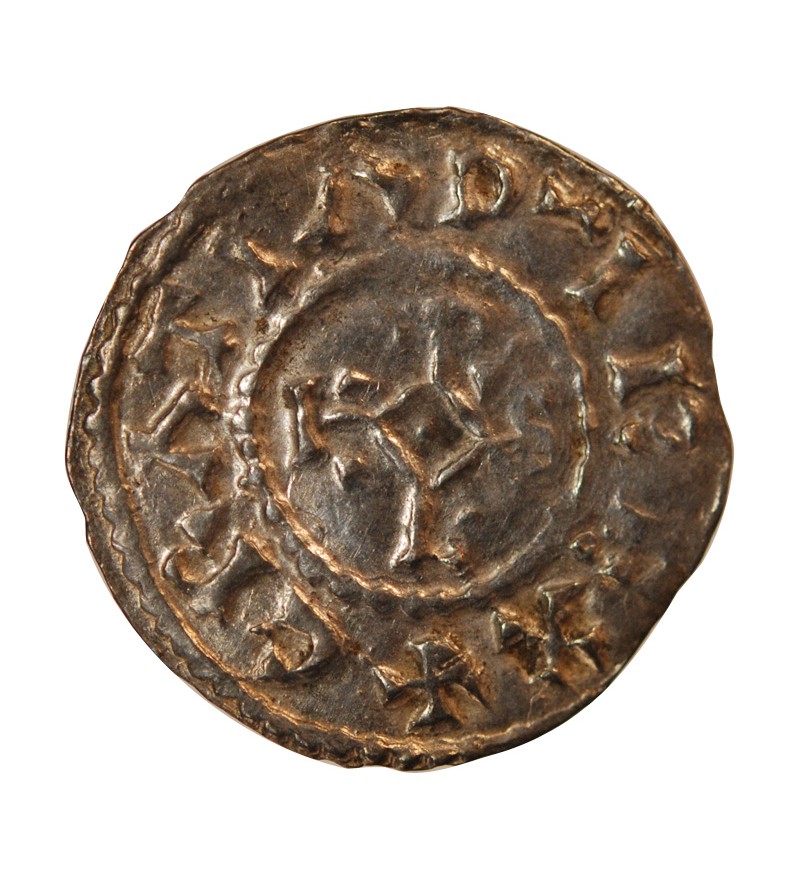 CHARLES II LE CHAUVE - DENIER ARGENT 843 / 877 REIMS