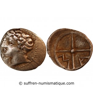 MARSEILLE, MASSALIA - OBOLE ARGENT - Ier siècle AV JC