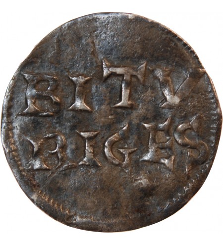 LOUIS Ier LE PIEUX - DENIER ARGENT 814 / 840 BOURGES
