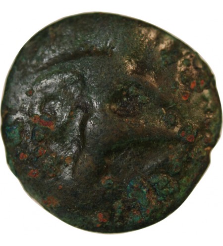 BELLOVAQUES, REGION DE BEAUVAIS - BRONZE AU PERSONNAGE COURANT