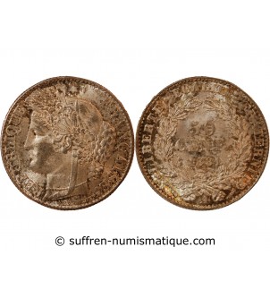 CERES - 50 CENTIMES 1881 A PARIS