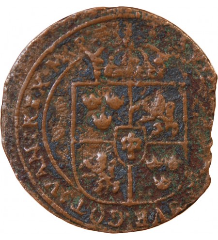 SUÈDE, GUSTAV II ADOLF - 1 ÖRE 1627 / 1631