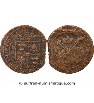 SUÈDE, GUSTAV II ADOLF - 1 ÖRE 1627 / 1631