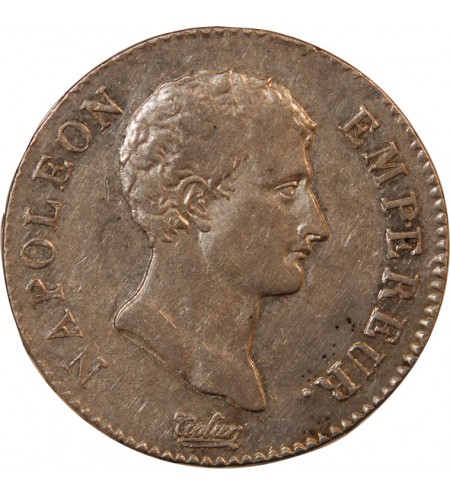 NAPOLEON Ier - 2 FRANCS AN 13 Q PERPIGNAN "calendrier révolutionnaire"