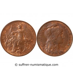 DUPUIS - 5 CENTIMES 1916