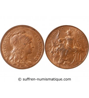 DUPUIS  - 10 CENTIMES 1916