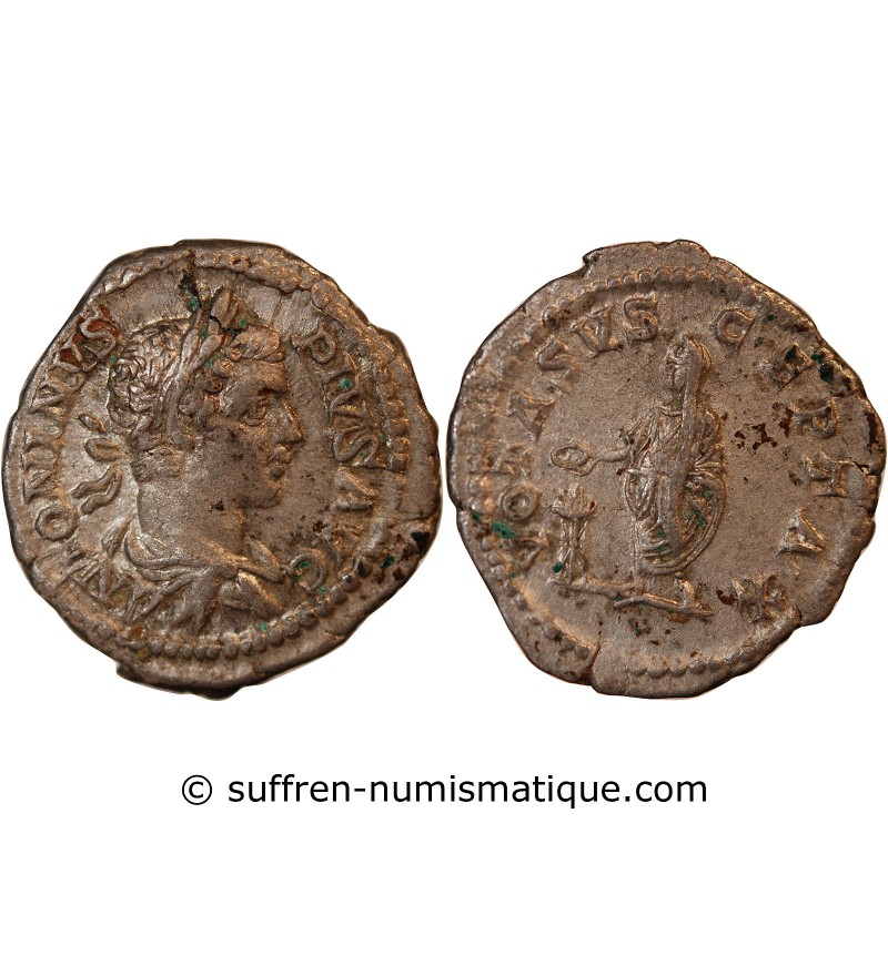 CARACALLA - DENIER ARGENT 206 ROME