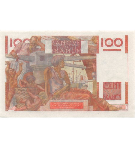 FRANCE, JEUNE PAYSAN - 100 FRANCS 17/07/1947 - SÉRIE X.216