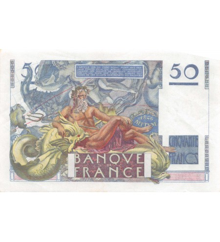 FRANCE, LE VERRIER - 50 FRANCS 20/03/1947 - SÉRIE G.46
