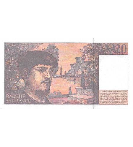 FRANCE, DEBUSSY - 20 FRANCS 1997 - SÉRIE B.061
