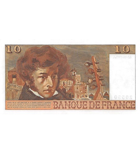 FRANCE, BERLIOZ - 10 FRANCS 02/10/1975 - SÉRIE B.235