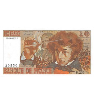 FRANCE, BERLIOZ - 10 FRANCS 02/10/1975 - SÉRIE B.235 2