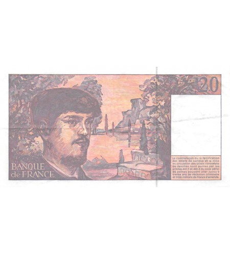 FRANCE, DEBUSSY - 20 FRANCS 1997 - SÉRIE L.051