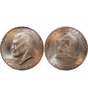 USA - DOLLAR ARGENT 1976 S SAN FRANCISCO - EISENHOWER 2