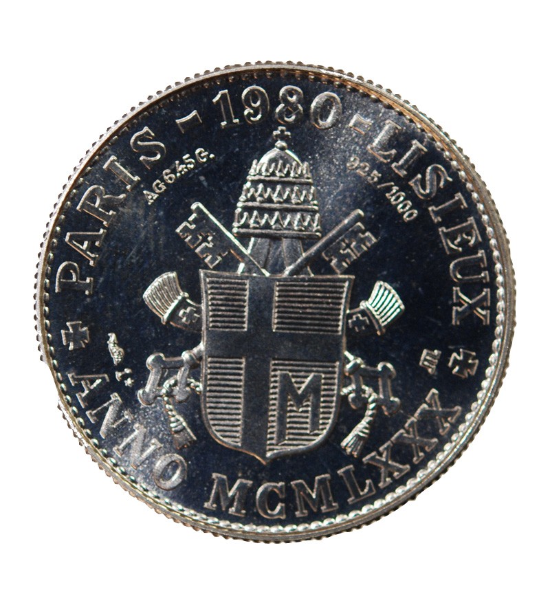 JEAN PAUL II, Editions Laleta - MÉDAILLE ARGENT 1980