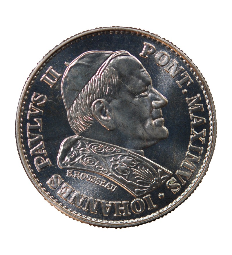 JEAN PAUL II, Editions Laleta - MÉDAILLE ARGENT 1980