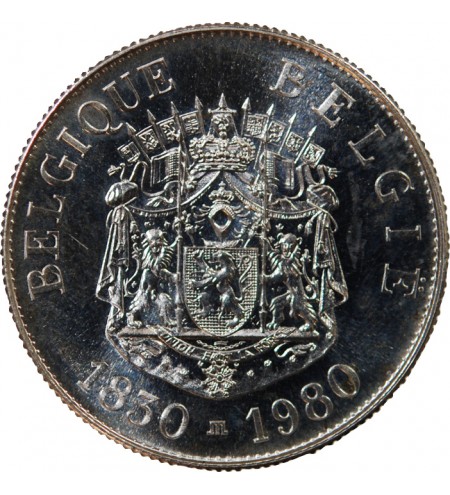 BAUDOUIN Ier, Editions Laleta - MÉDAILLE ARGENT 1980