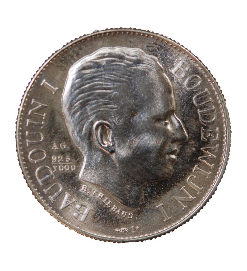 BAUDOUIN Ier, Editions Laleta - MÉDAILLE ARGENT 1980