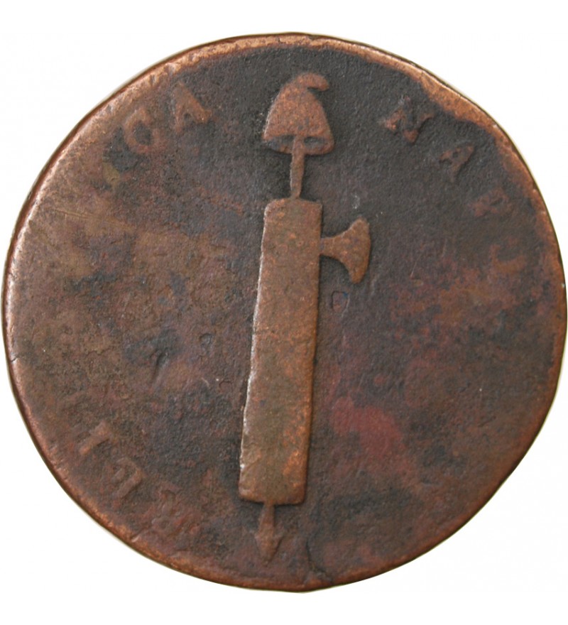 ITALIE, ROYAUME DE NAPLES, NAPOLEON Ier - 6 TORNESI (1799)